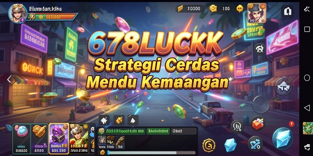 Tampilan gameplay strategis yang mendebarkan dari 678LUCK.