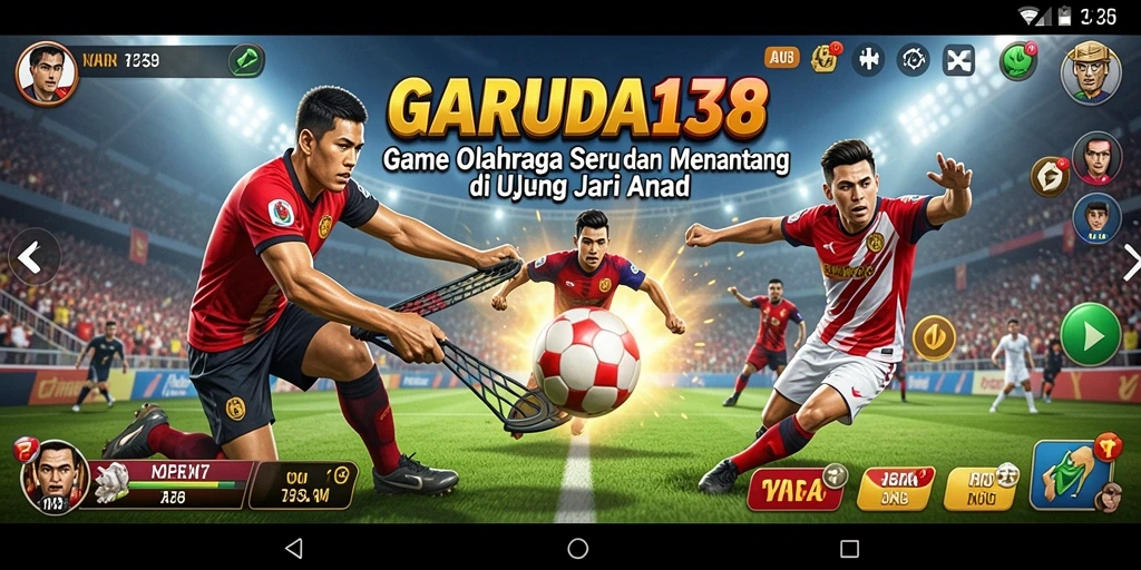 Tampilan menakjubkan dari gameplay olahraga GARUDA138 yang seru.