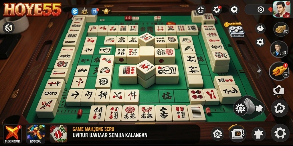 Tampilan antarmuka dan gameplay menarik dari HOYE55.