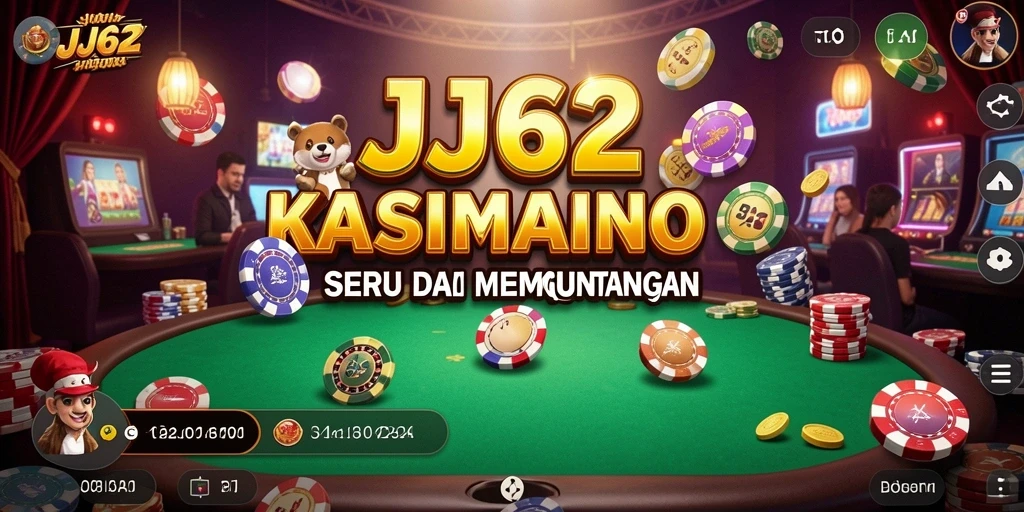Screenshot gameplay JJ62 yang menampilkan suasana permainan Kasino yang mendebarkan.