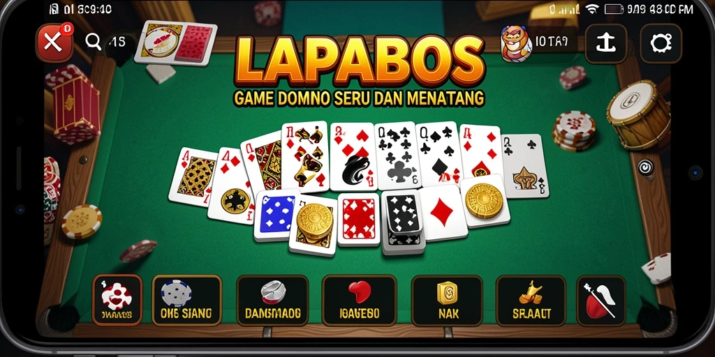 Tampilan gameplay seru LAPARBOS dengan grafis menarik.