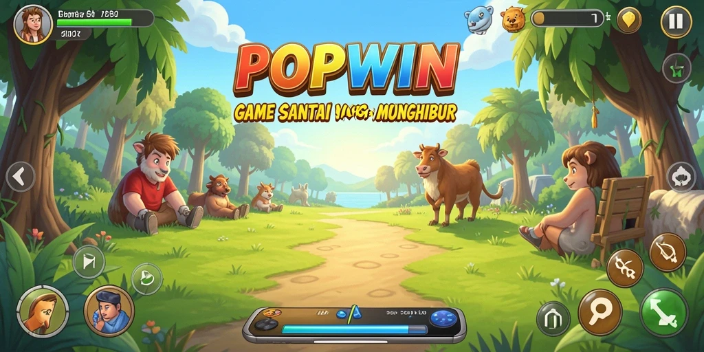 Screenshot menampilkan gameplay seru dan interaktif POPWIN.