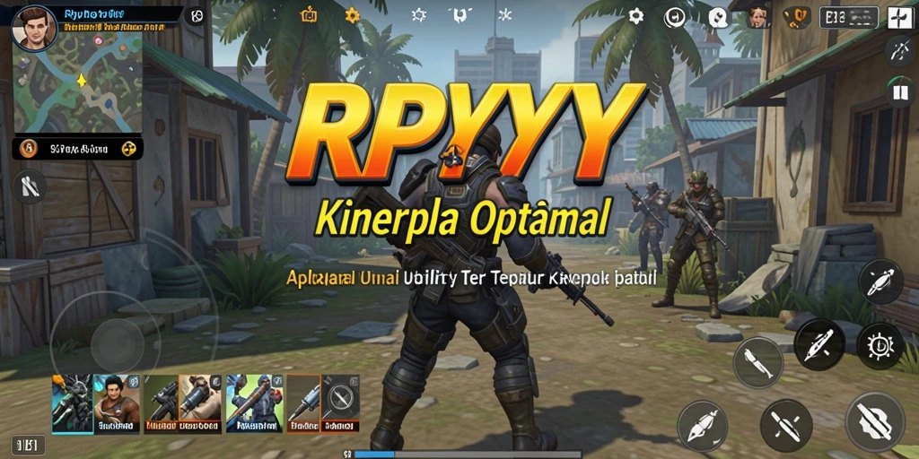 Tampilan antarmuka RPYYY yang bersih dan modern.