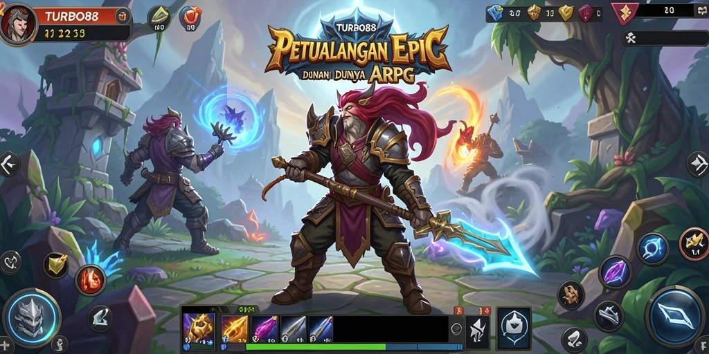 Tampilan menegangkan dari pertempuran dalam TURBO88.