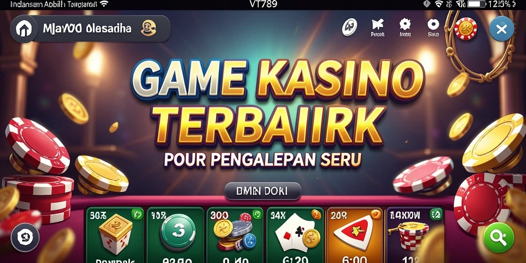 Tampilan gameplay Kasino yang menakjubkan dari VT789.